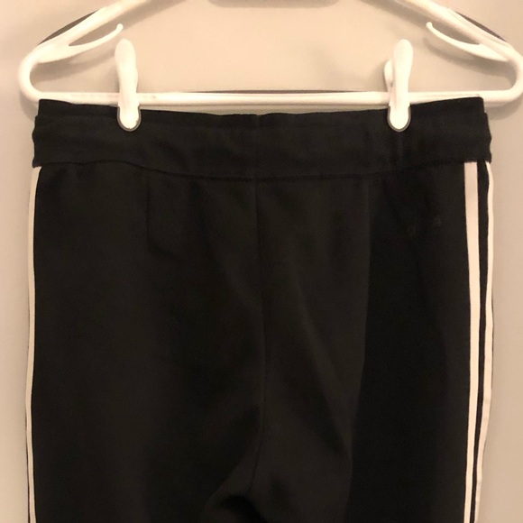 Adidas dark blue, crop fitted joggers, women size M - Picture 3 of 7